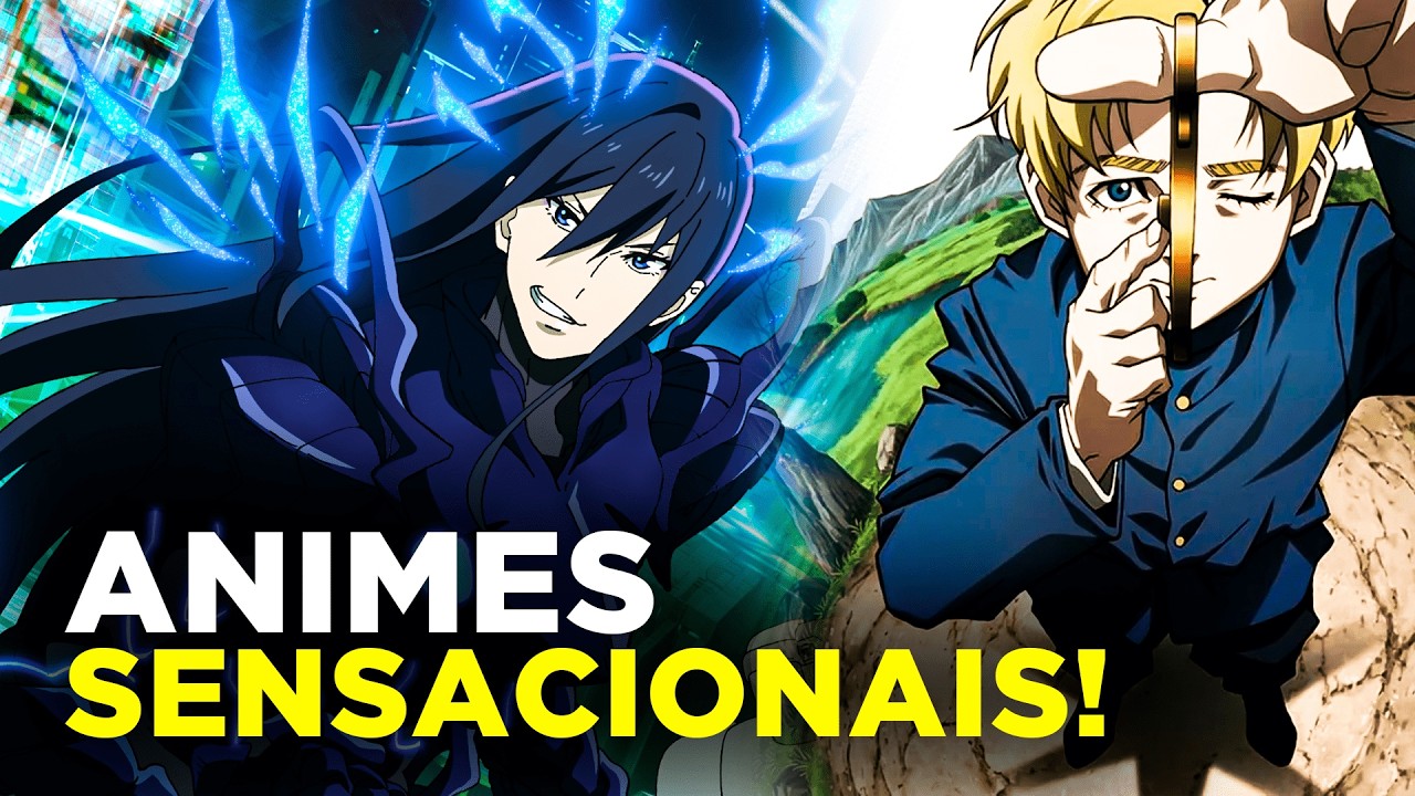 TOP 5 MELHORES ANIMES PARA ASSISTIR EM 2025!