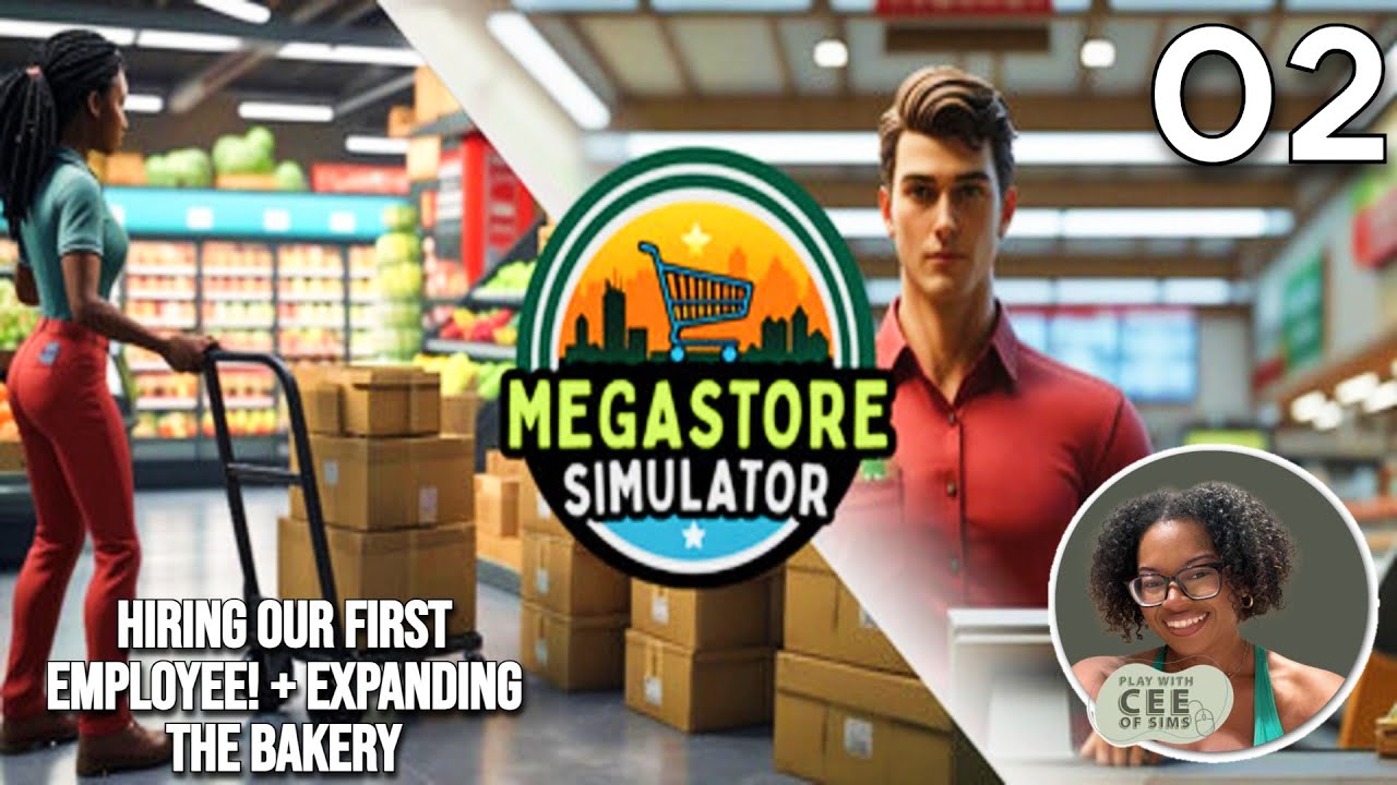 Hiring Our First Employee + EXPANDING Our Bakery In Megastore Simulator | EP #2