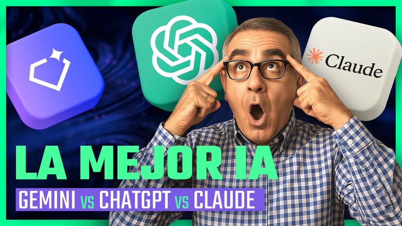 ¿Cuál es la MEJOR IA para Abogados? (ChatGPT vs Gemini vs Claude)