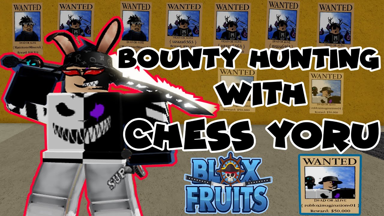 White Yoru/Chess Yoru For Bounty Hunting (1k SUBS SPECIAL) [Blox Fruits]