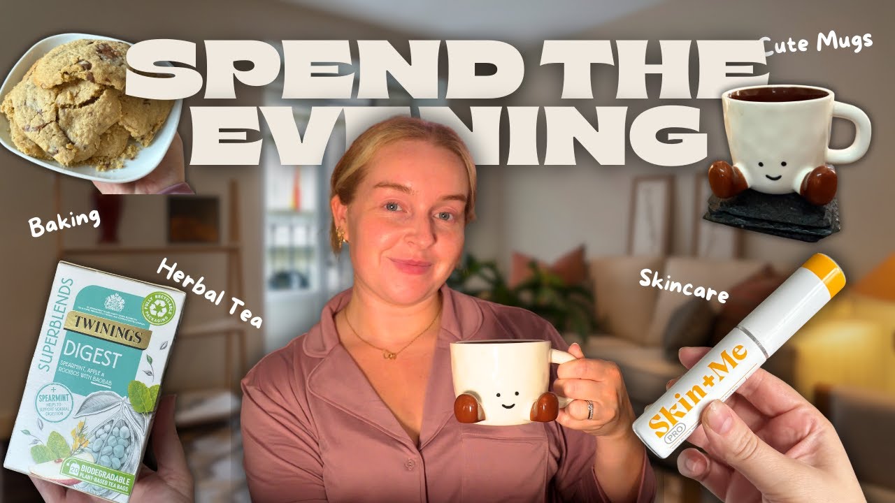 An Evening With Me // Skincare, Baking & More! 🍪✨