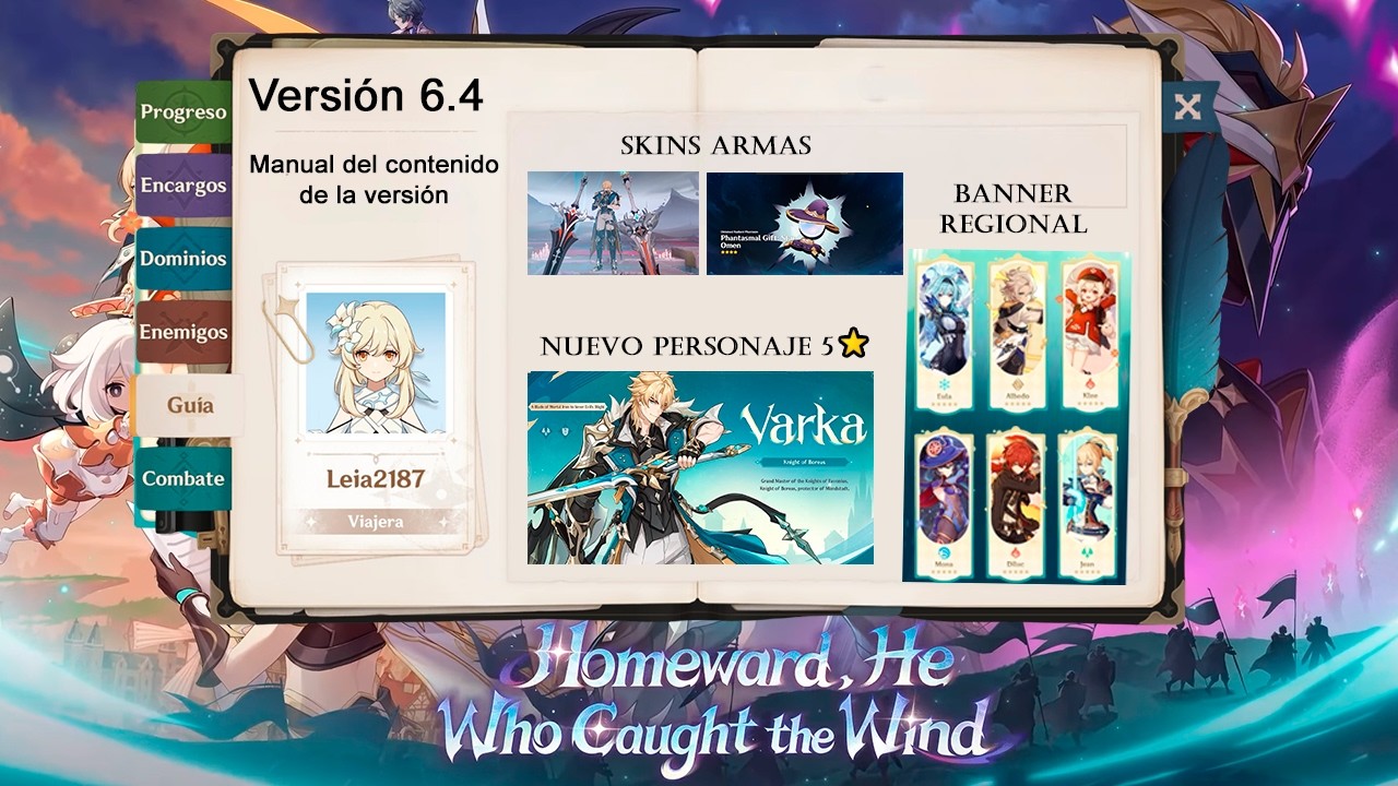Genshin impact reacción al live stream de la versión 6.4