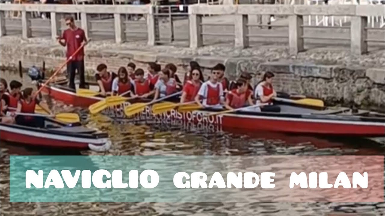 NAVIGLIO MILAN ITALY  #aldomixtv    #milanitaly