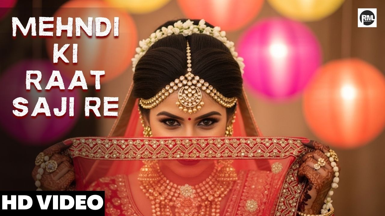 Mehndi Ki Raat Saji Re | 90s Bollywood Wedding Love Song | New Hindi Music Video