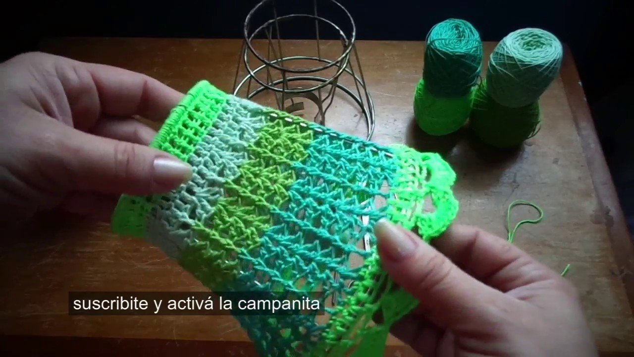 Vestido o funda para lámpara-Primera parte