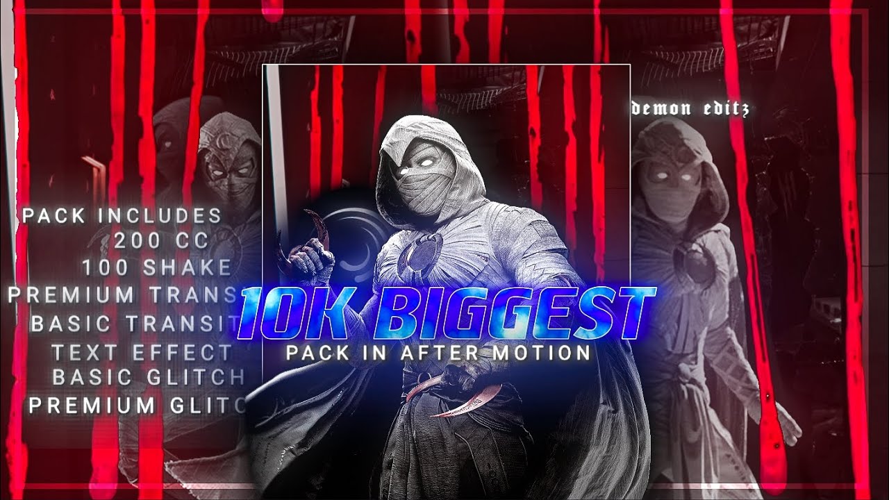 10K Special Super Mega Pack in Alight motion || CC , SHAKE , TRANSITION , GLITCH , TEXT EFFECT 💀🔥