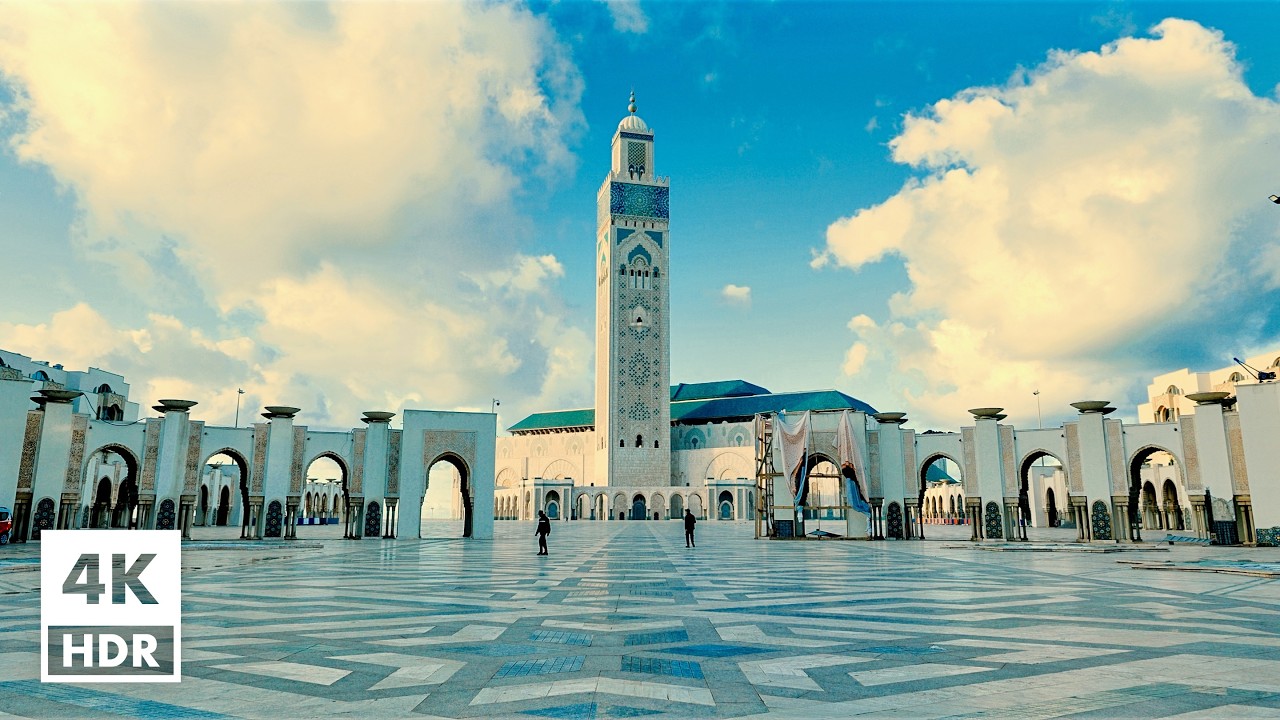 Exotic Sunset in Casablanca | Morocco | for Sleep & Study 4K HDR [2025-12-17]