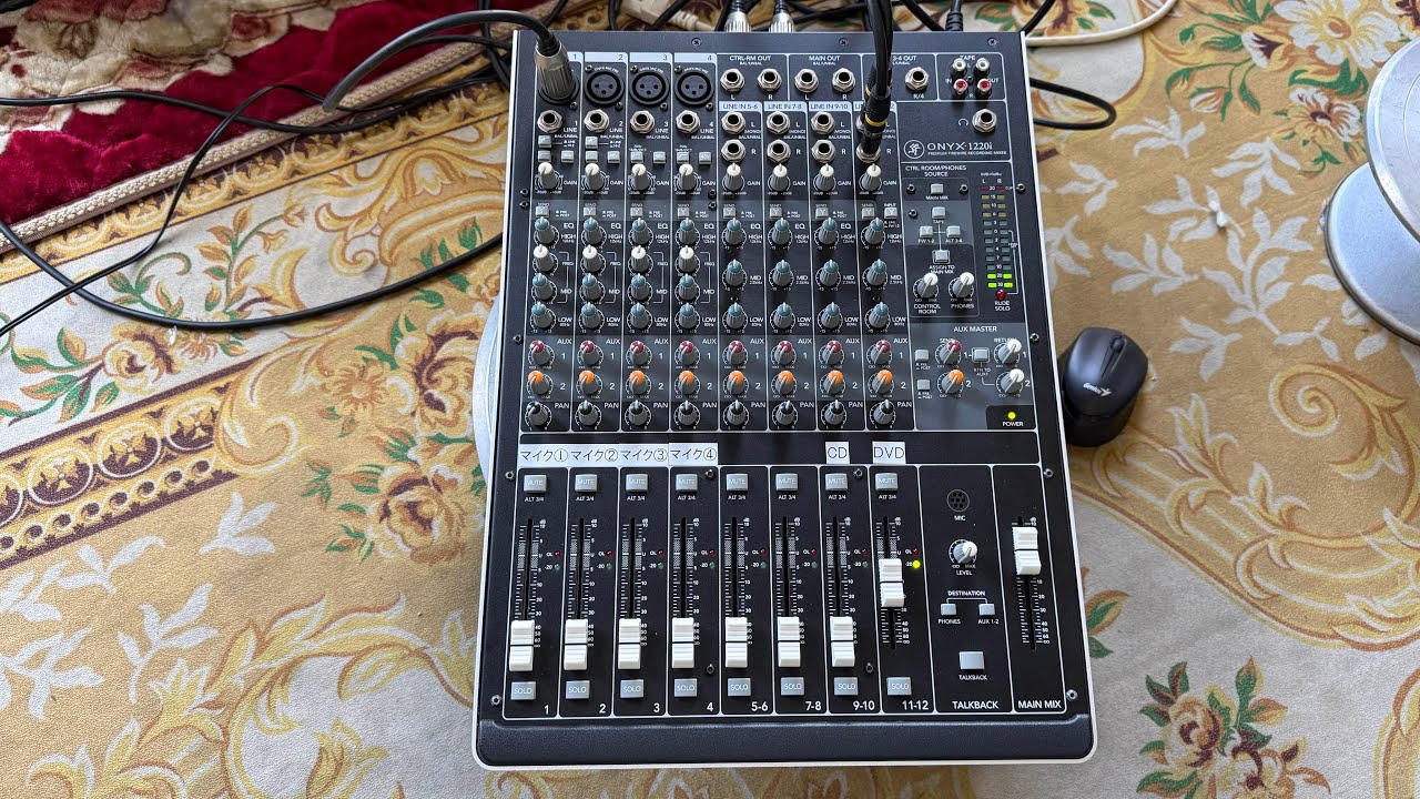 Mixer bãi Mỹ mackie Onyx 1220i đẹp như mới