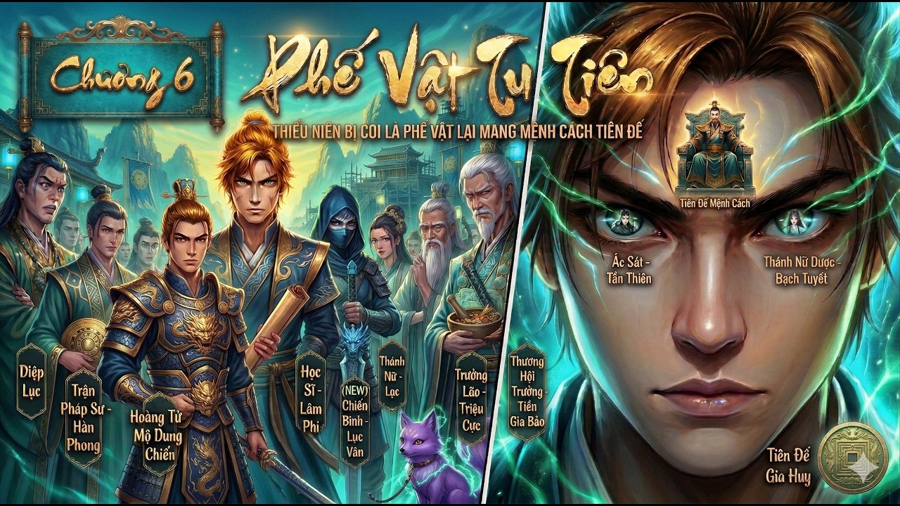 Phế Vật Tu Tiên || Thiếu Niên Bị Coi Là Phế Vật Lại Mang Mệnh Cách Tiên Đế  | CHAP 6