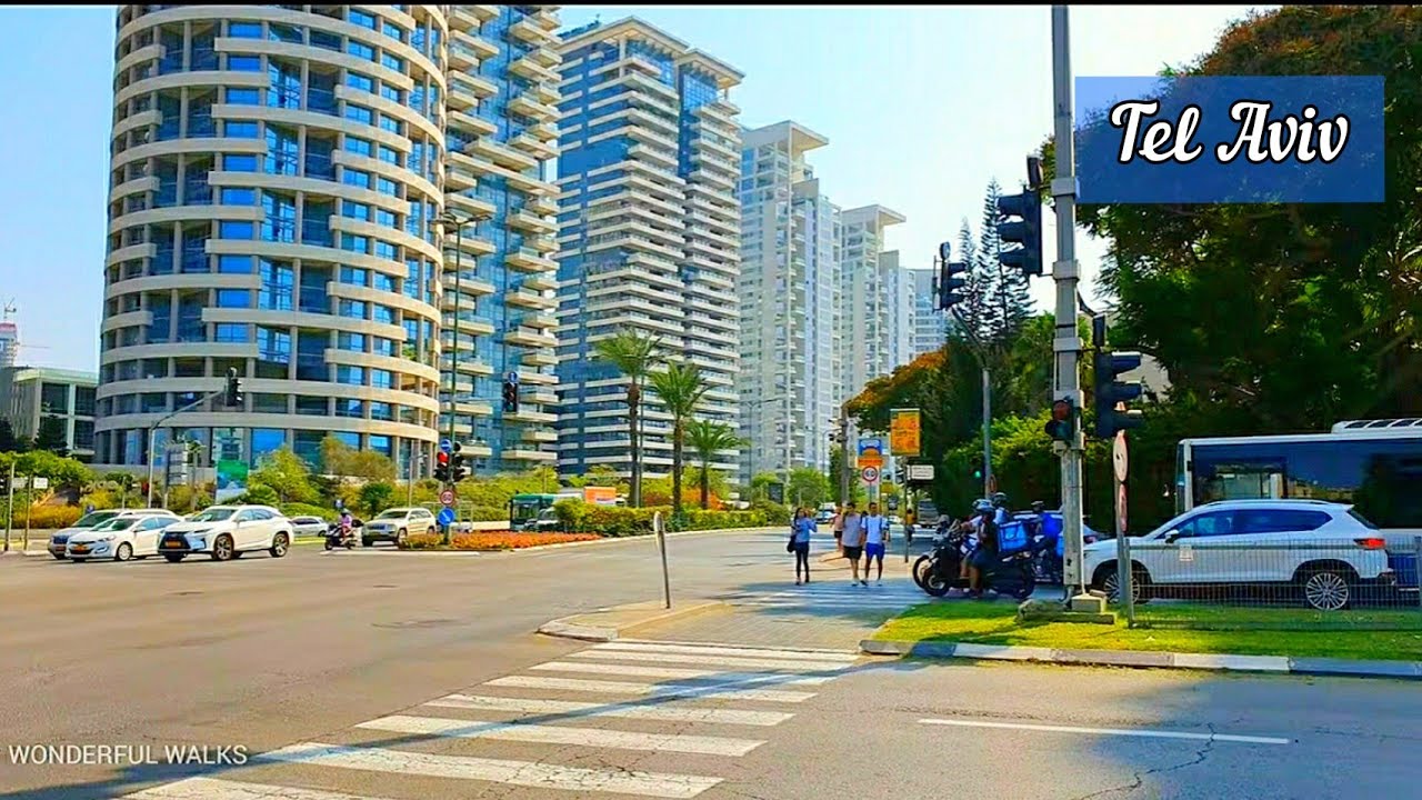 Amazing TEL AVIV, An Incredible Stroll through Namir Road, Israel