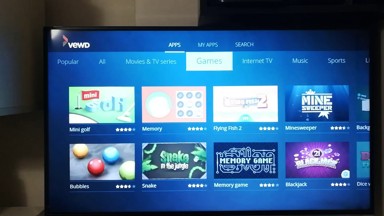 JVC Smart TV # APP List #