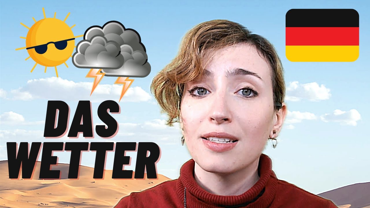 Aprender alemán: Das Wetter / El tiempo 🇩🇪❄️☀️