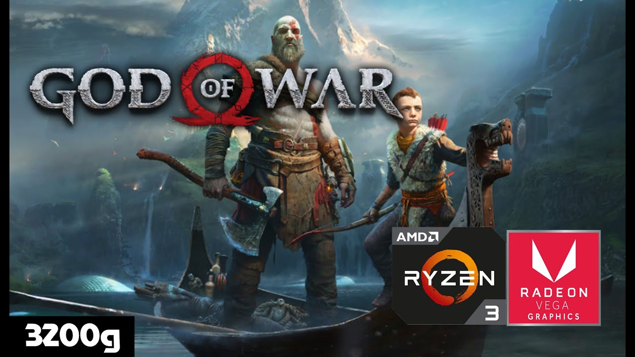 God of War -AMD Ryzen 3 3200g Vega 8 [16 GB Ram]