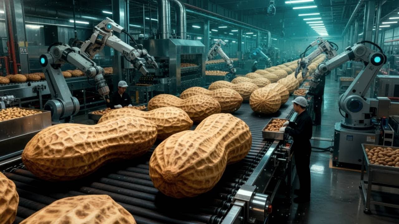 Cómo una fábrica moderna de mantequilla de maní crea la perfección crujiente definitiva