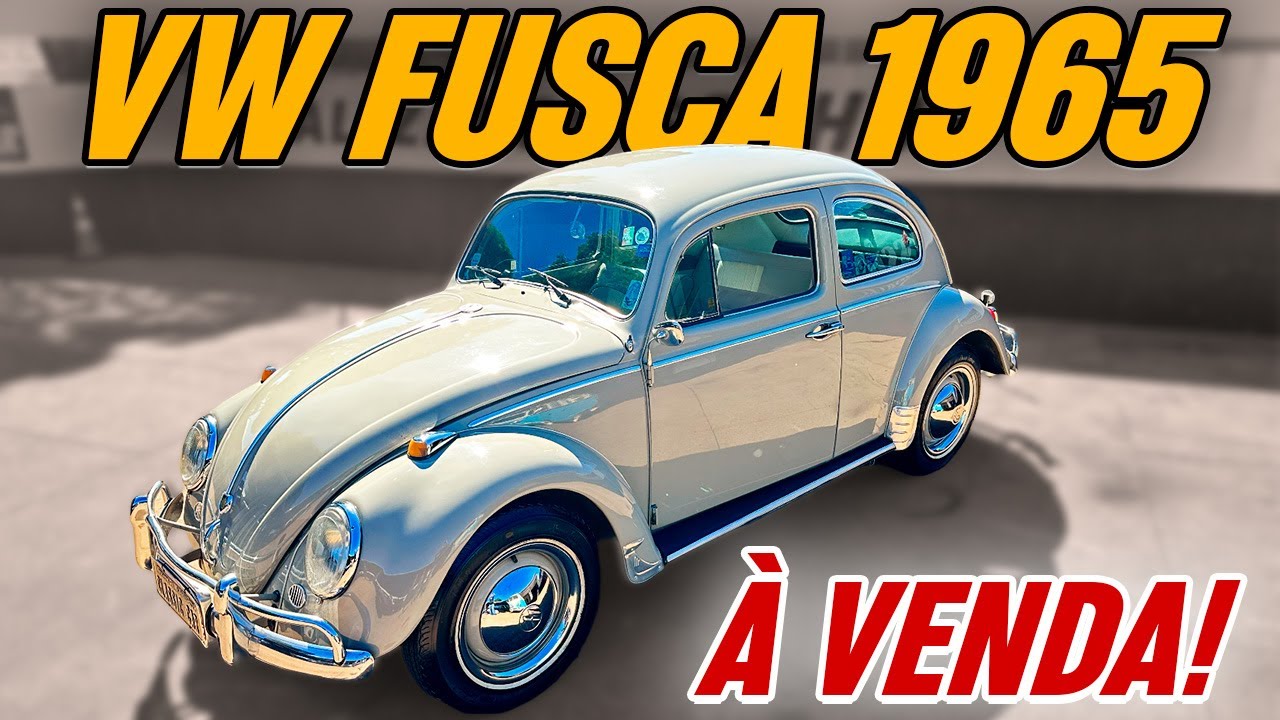 FUSCA 1965 Á VENDA *motor 1200 NOVO*