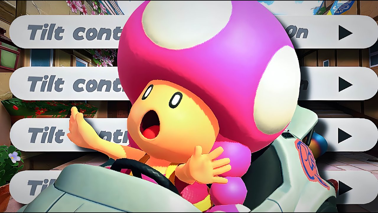 Mario Kart World But I Use Tilt Controls