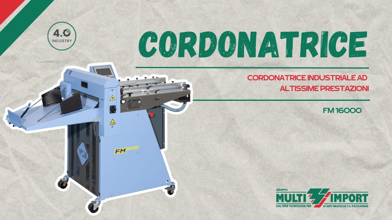 FM 16000 | Cordonatrice industriale ad alte prestazioni