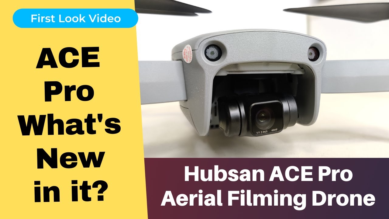First look at Hubsan ACE Pro 4K Camera Aerial Filming GPS Drone