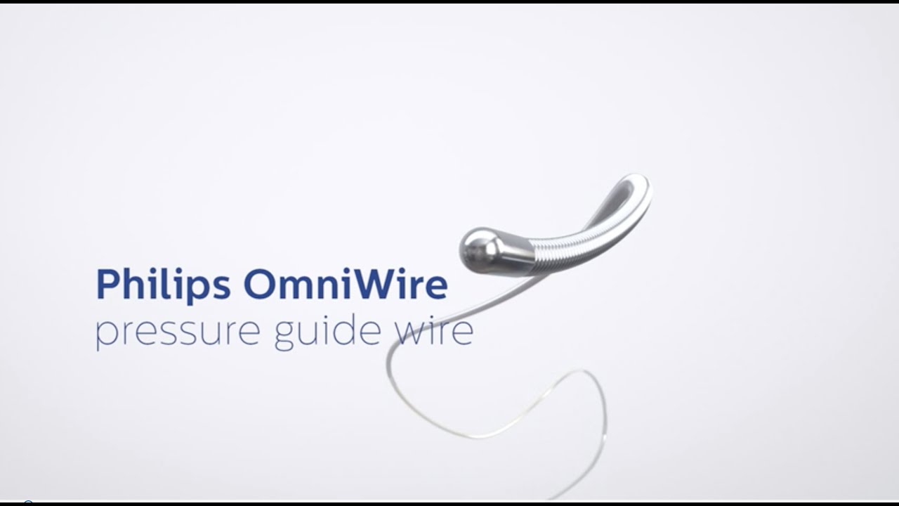 Introducing Philips OmniWire pressure guide wire. Solid core. No compromise.
