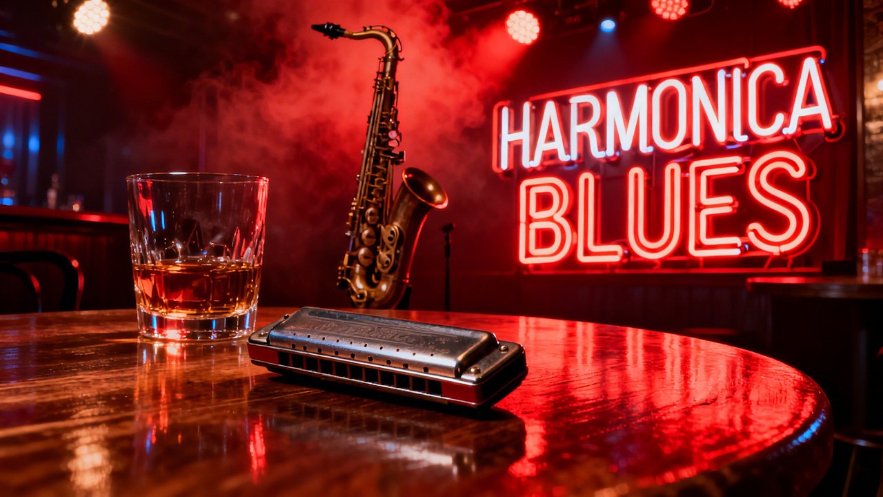 Slow Harmonica Blues – Dusty Road Memories
