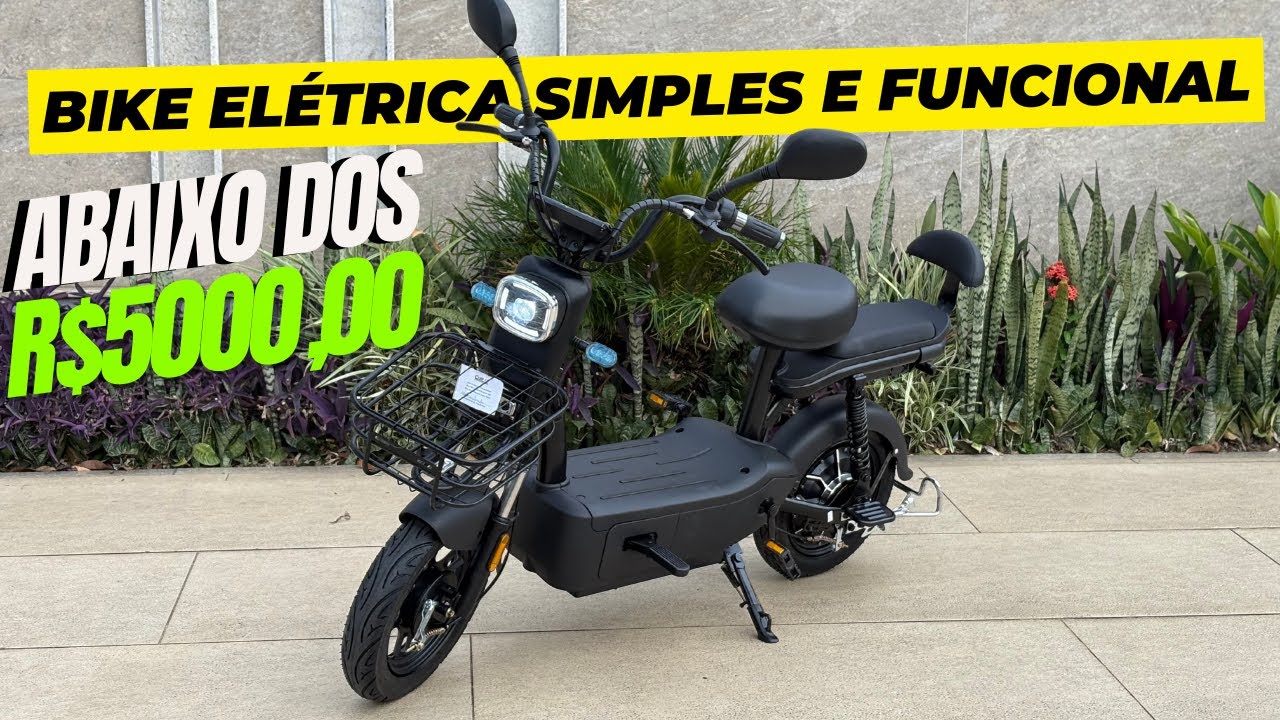 Bicicleta Elétrica M1 - Autopropelido 600W