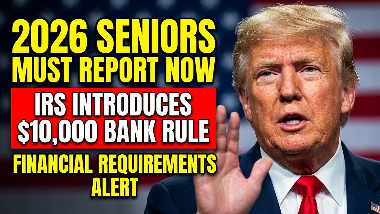 IRS Introduces $10,000 Bank Rule in 2026 &mdash; Seniors Could Face New Reporting Requirements
