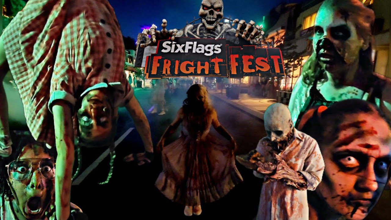 FRIGHT FEST 2022 Opening Weekend at Six Flags Fiesta Texas | INFESTATION