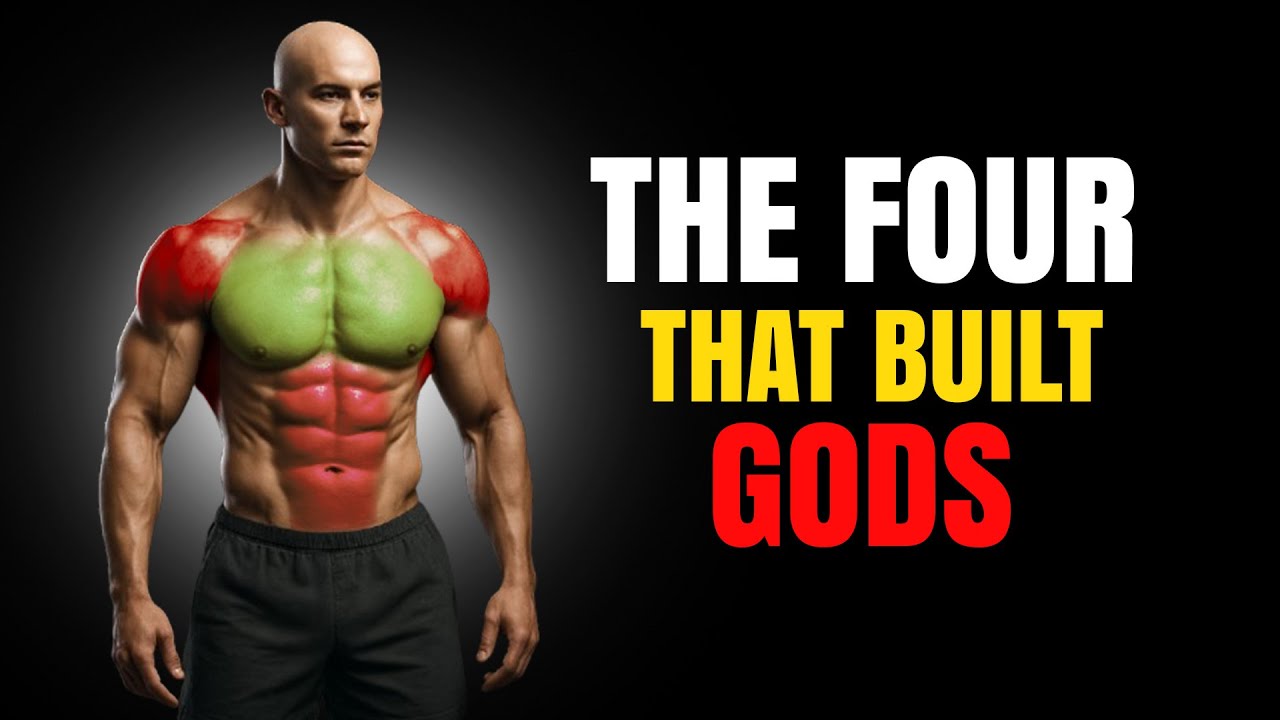 The ONLY 4 Exercises You Need to GET JACKED (Most People Ignore These)