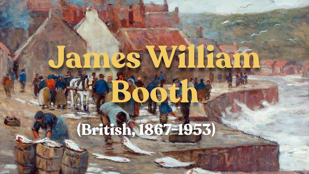 James William Booth R.C.A. (British, 1867-1953) - A Member of the Staithes Art Club.