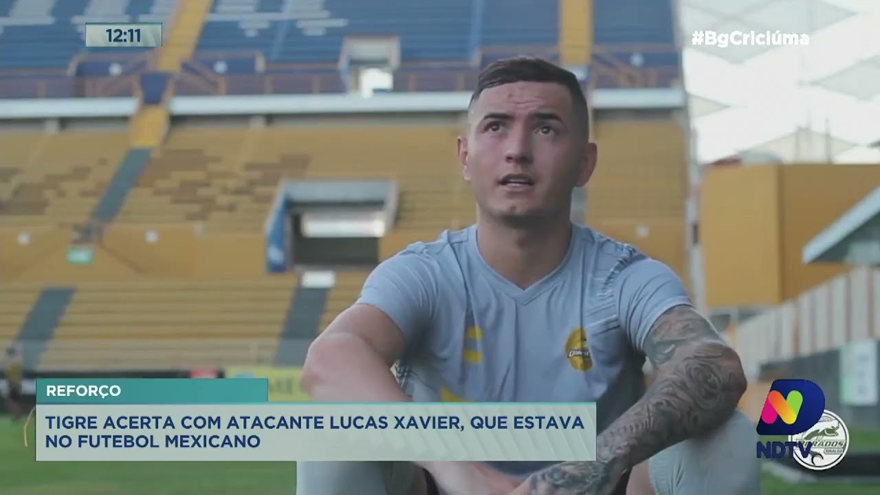 Tigre acerta com atacante Lucas Xavier