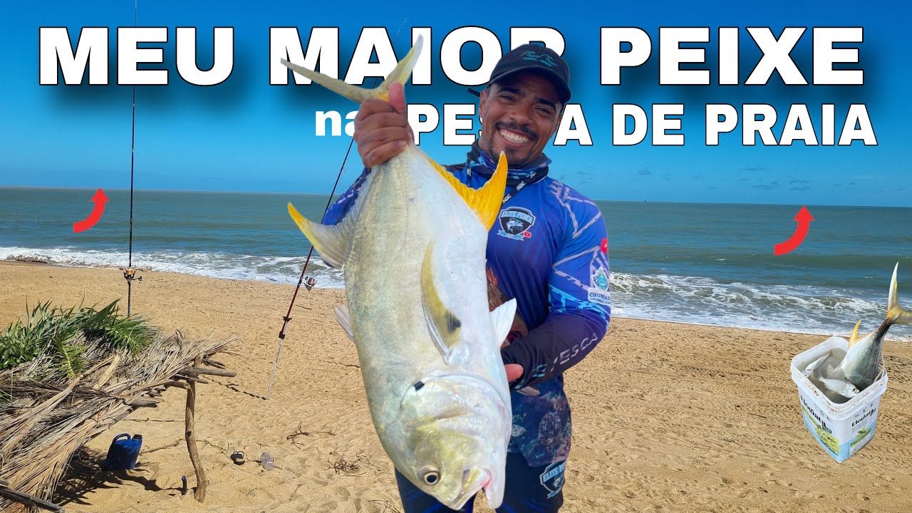 PEGUEI O MAIOR PEIXE DA MINHA VIDA, MAIS DE 300 METROS DE LINHA LEVADO