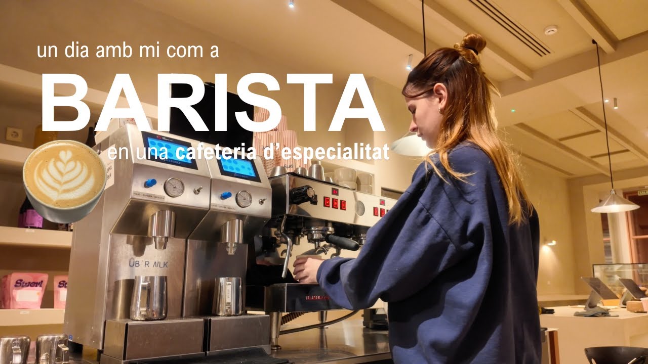 acompanya'm un dia com a BARISTA en una cafeteria d'especialitat