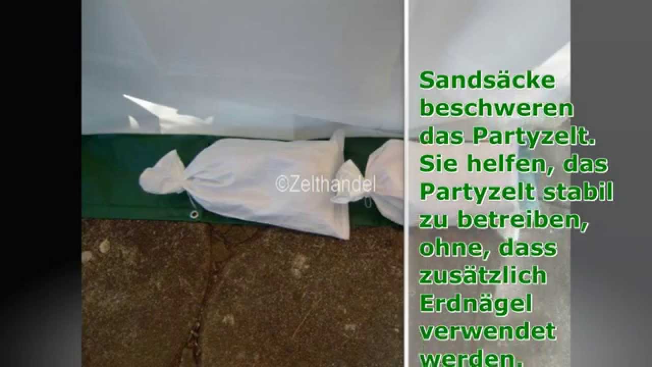 Welches Zubehör für das eigene Partyzelt?