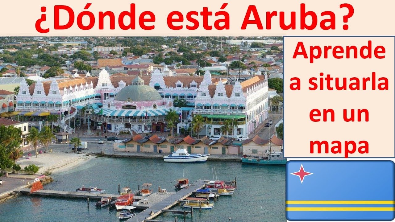 Donde esta Aruba.  Aruba map