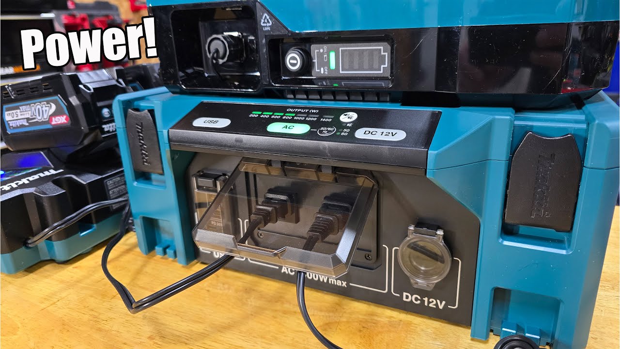 Makita BAC01 40V ConnectX Portable Power Station Review #makita