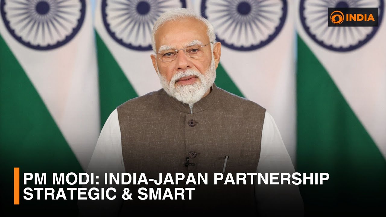 PM Modi: India-Japan partnership strategic & smart | DD India Newshour | 9 PM IST