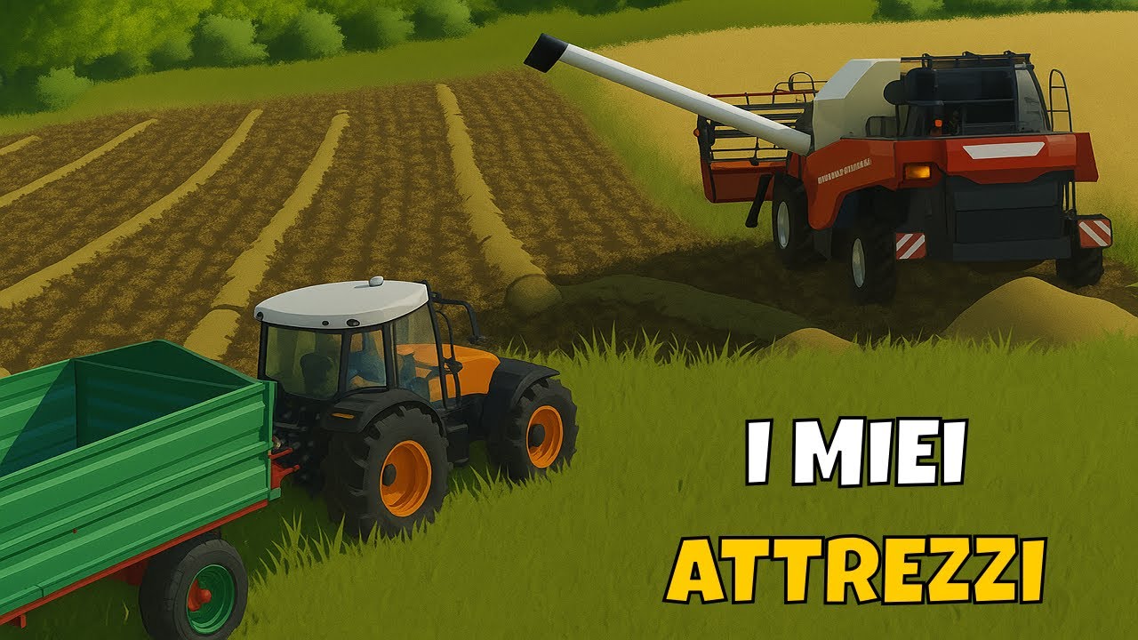 FARMING SIMULATOR 19 - Gameplay #9 - I miei attrezzi