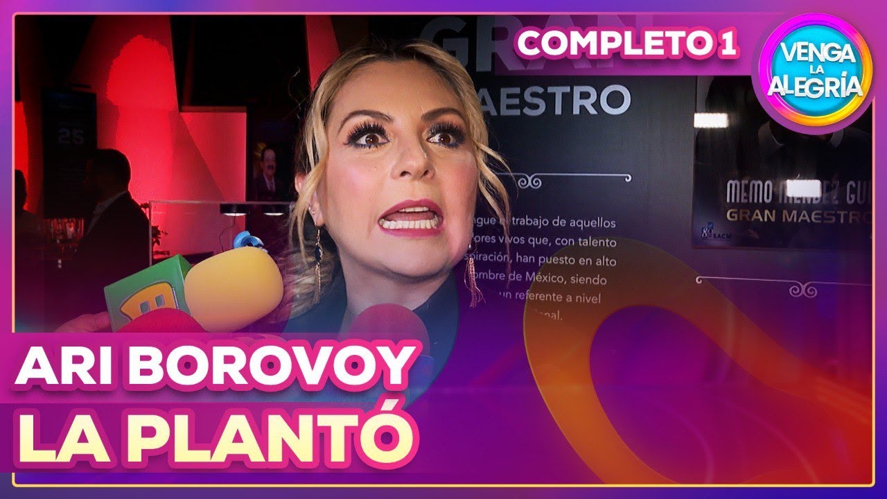Venga la Alegría | Programa Completo P1 23 octubre 2025 | Mariana Ochoa plantada por Ari Borovoy