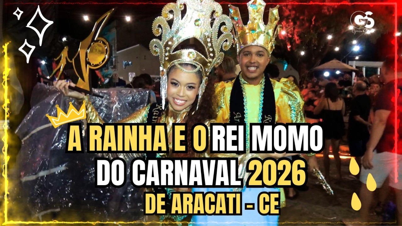 Gecilio Silvério Cobertura - Festa da Rainha e do Rei Momo do Carnaval 2026 de Aracati-Ce. Par - 04