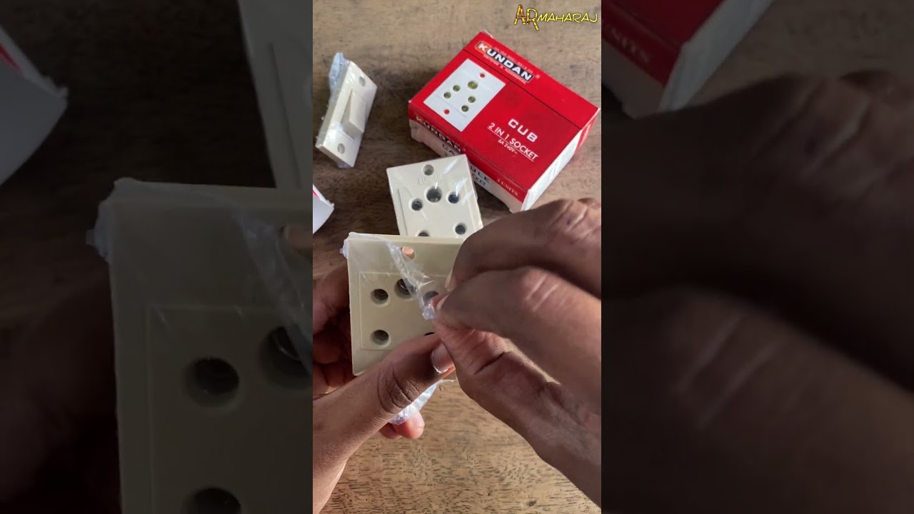 ⚡ kundan Switch and Sockets | Rating #shorts
