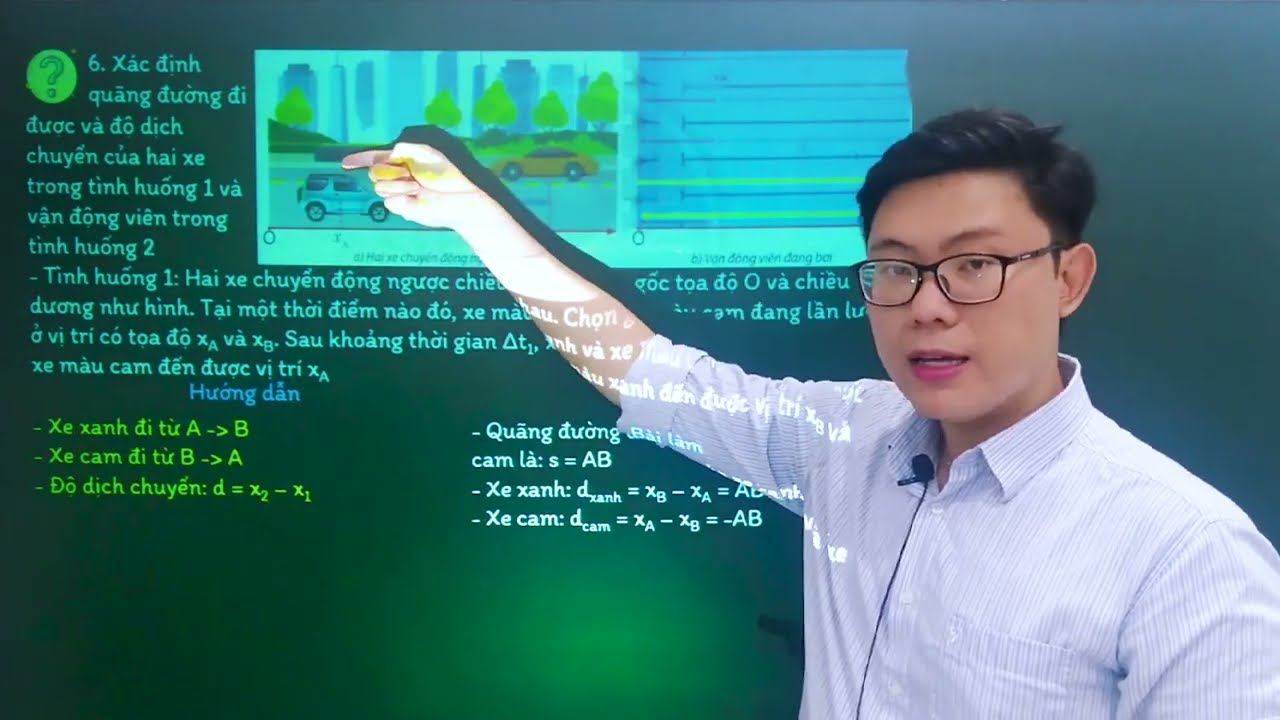 Vật lý lớp 10 - Bài 4: Chuyển động thẳng - Chân trời sáng tạo