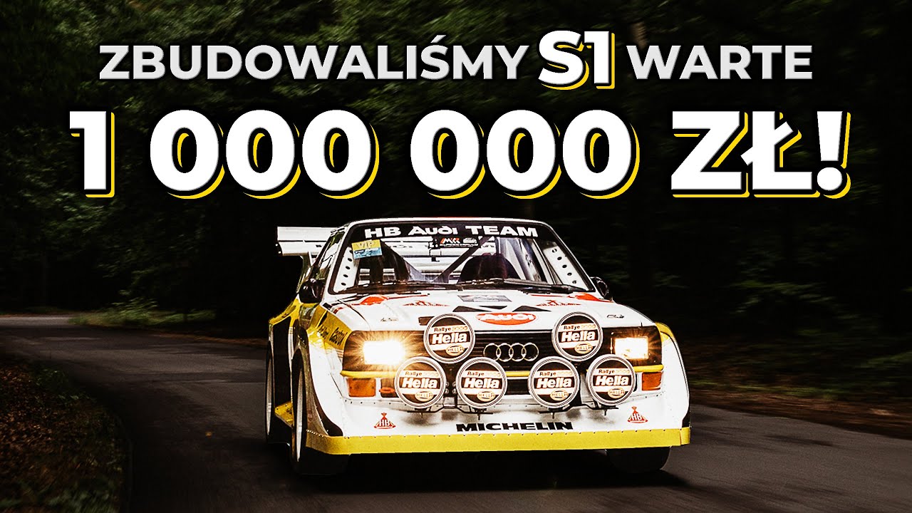 RAJDOWE LEGENDY TO NASZA PASJA | Audi Sport Quattro S1 | MKR Classic & Rally