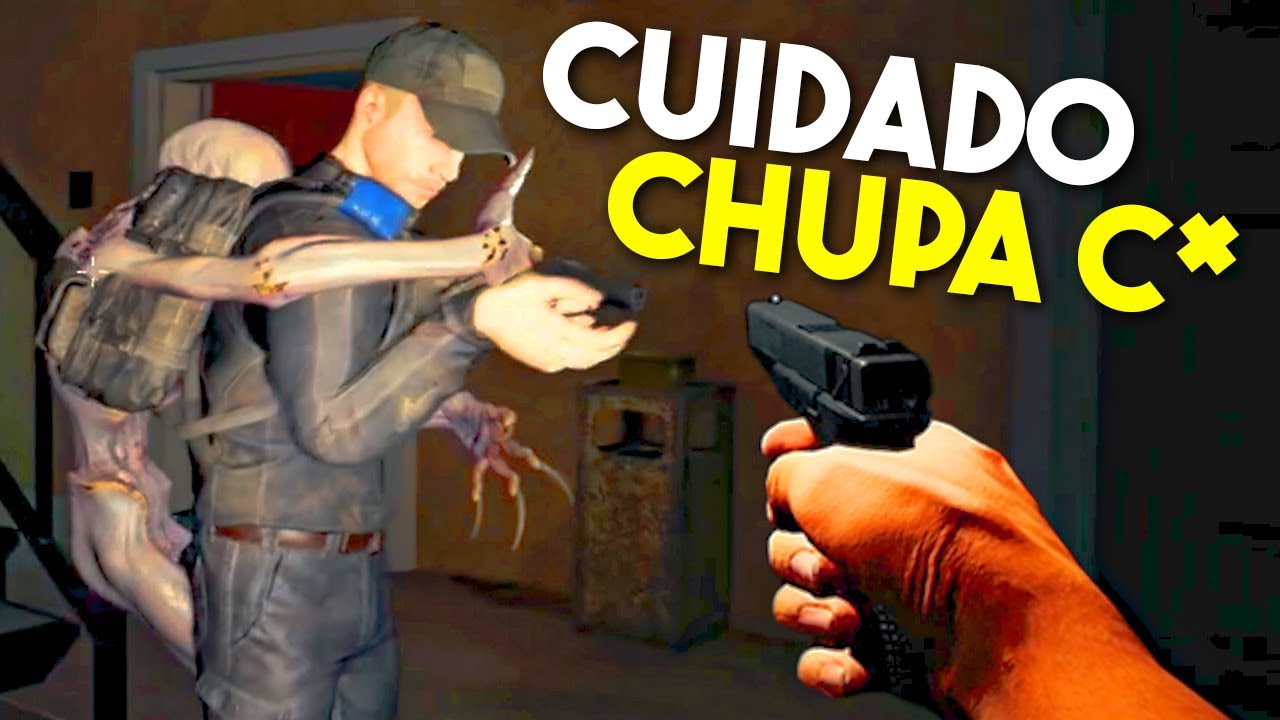 4 amigos e uma IDOSA - Chased By Darkness