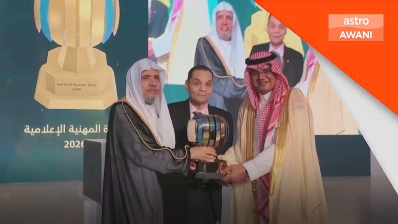 Agensi Berita WAFA diberi penghargaan di Jeddah