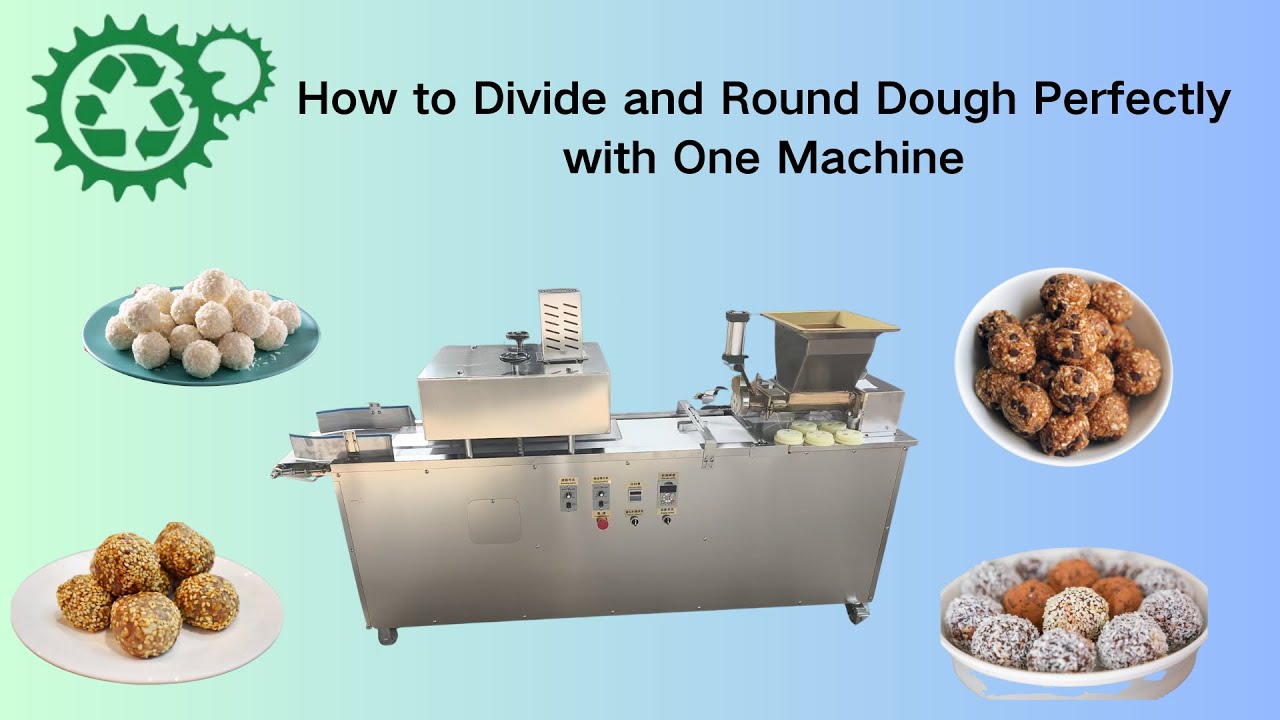 How to Make Perfect Bread Balls with a Dough Divider Rounder Machine  | Pizza dough machine 