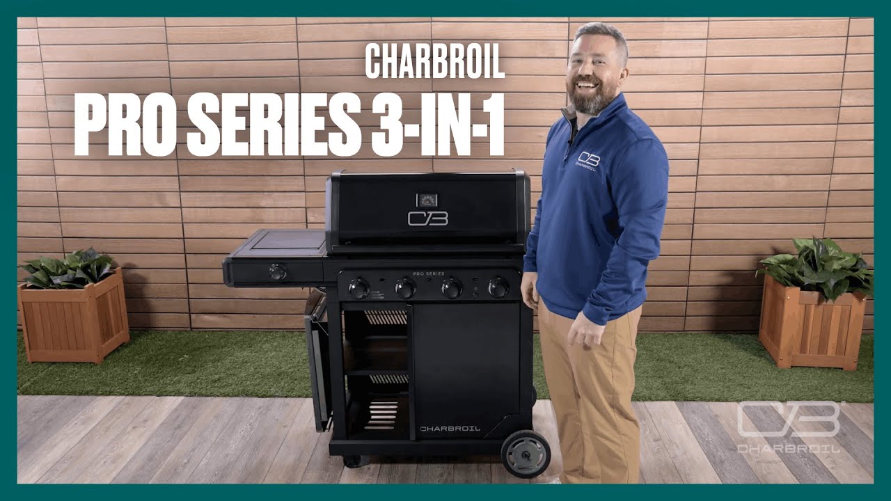 Product Showcase: Charbroil Pro Series™ 3-in-1 Grill