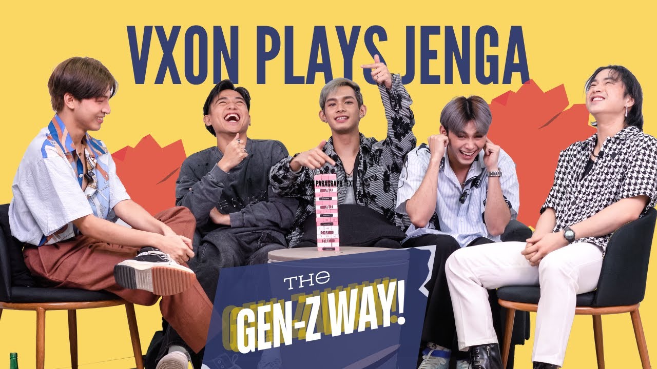 VXON plays Jenga - The Gen-Z Way! | Gen-Z Magazine Philippines