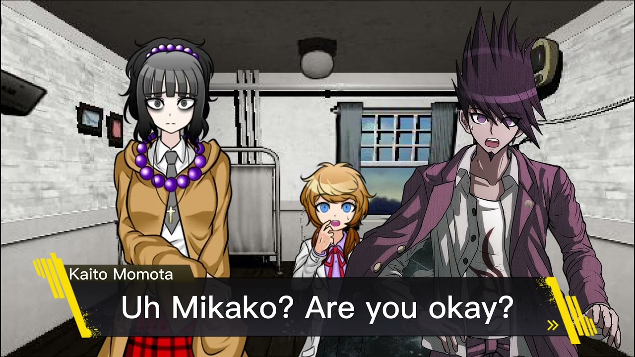 Danganronpa/DRA/SDRA2 Summer Camp: Kaito Momota, Kanata Inori, and Mikako Kurokawa