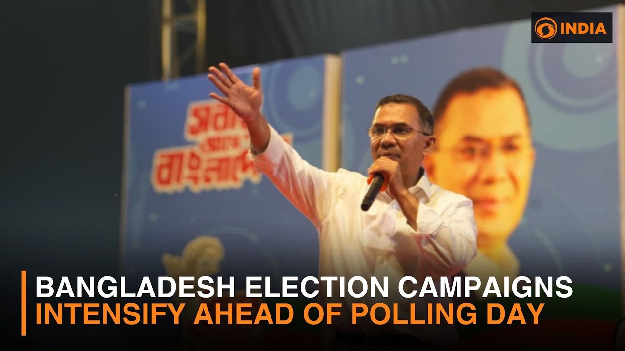 Bangladesh Election Campaigns Intensify Ahead of Polling Day