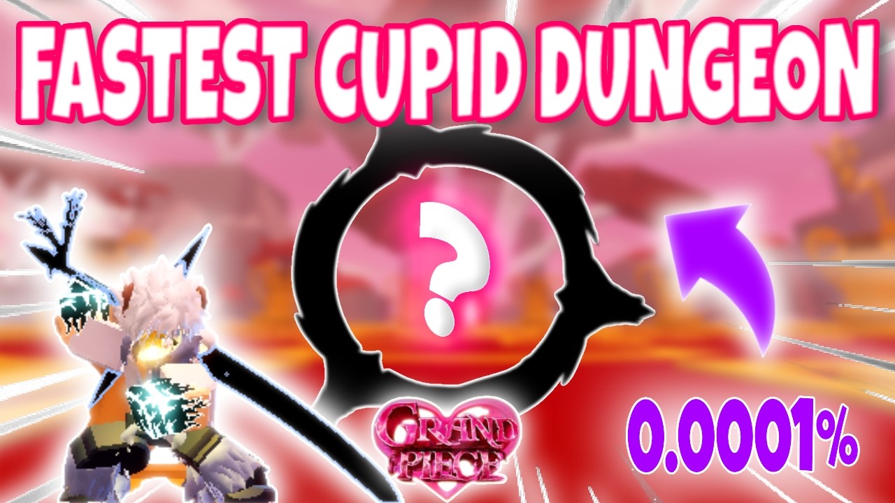 [GPO] How to SPEEDRUN the NEW CUPID DUNGEON! (Full Guide)